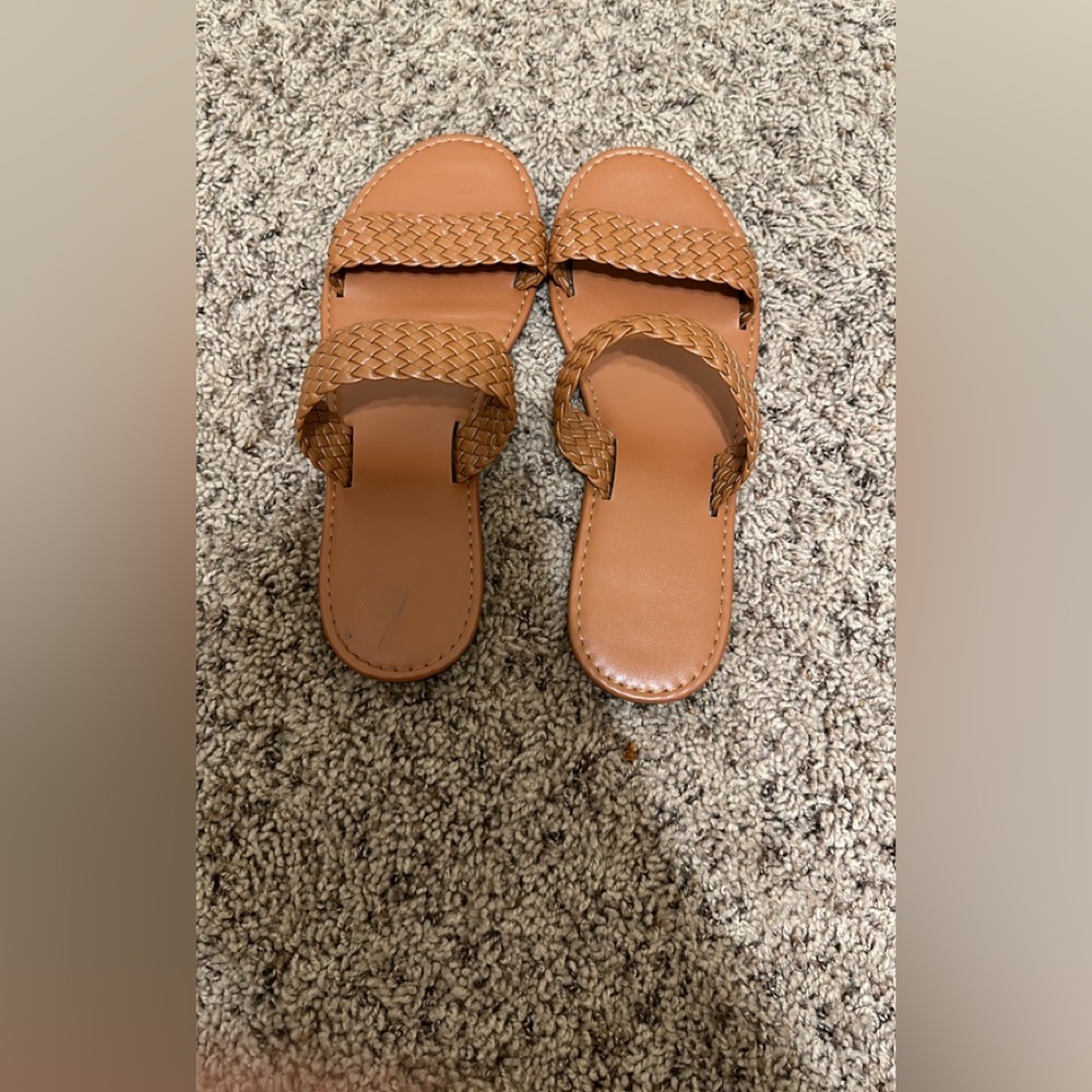 Brown sandals